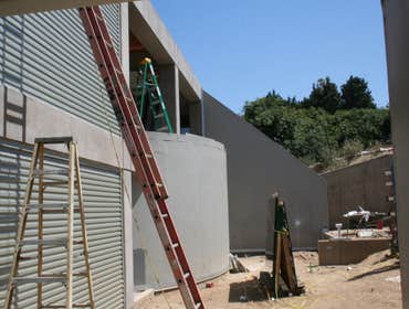 Rush Constructors Inc Project 6,000 sq ft Custom Built Concrete and Glass Home, Rush Constructors, Inc was the General Contractor and the Concrete Cont