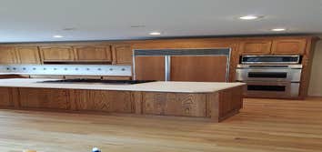 Johnson Drive house Complete paint job performed inside house in all rooms also several items repaired through out house with new light fixtures wood f