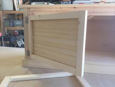 Our Work We take pride in our pieces, whether they are a barn door made of knotty alder wood, or a custom closet that will increase the value of your h