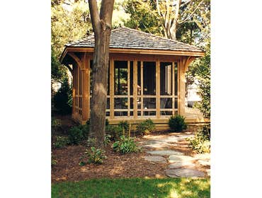 Cedar Screened Porch