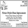 Picture Perfect Home Improvements LLC logo