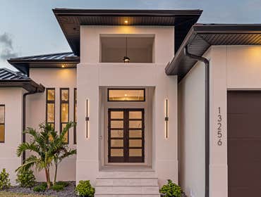 Windcrest Residence - Modern Coastal Custom Home Discover the breathtaking Modern Luna Model, a masterfully designed retreat blending contemporary eleg