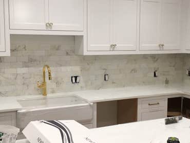 Kitchen and Flooring Projects All custom tile work for bathrooms, kitchens and more.
