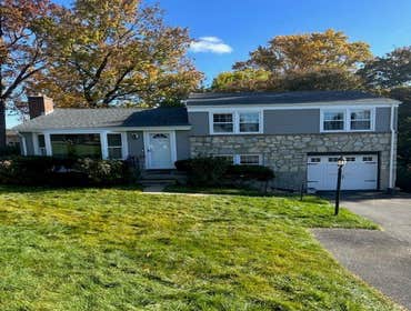 Photos by Pristine Construction #32 Before and After pictures of complete siding job.