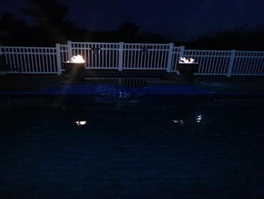 gas lines to fire feature