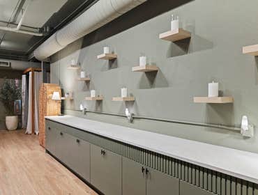 Green Room Spa and Apothecary Commercial Tenant Buildout.