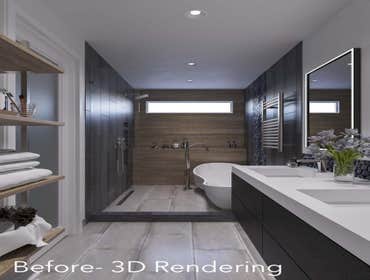 3D Rendering- Mill Valley Full House Remodel