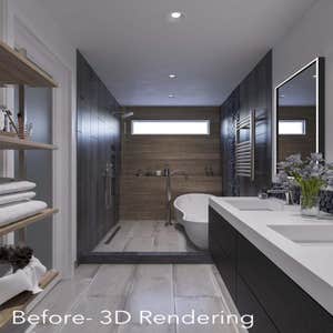 3D Rendering- Mill Valley Full House Remodel