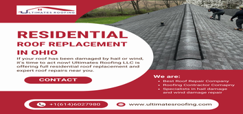 Residential & Commercial Roofing Company Across Ohio | Ultimates Roofing LLC