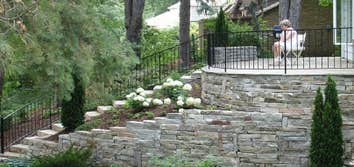 Stone Work Biota's own expertly trained craftsmen bring our custom designed stone work to the artistic level.