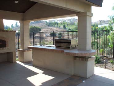 Tiled BBQ