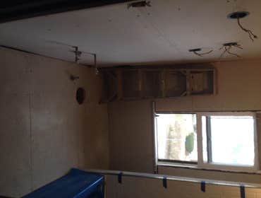 During remodel