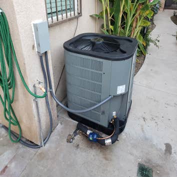 Photos by Chill's Heating & Air #1 Installed a 4 ton condenser unit and rerouted wiring for disconnect box hook up. System have the homeowner "Chill's"