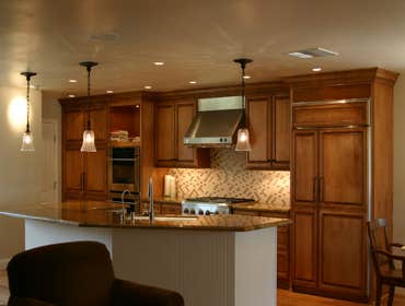 Great Room in Placentia. We converted 4 rooms into one great one for the entire family and for entertaining guests. One of the key features is the gian