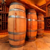 3 Barrel Island Wine Room A subterranean fitness room was chosen as an ideal location for a wine cellar. By modifying the structural support of the upp
