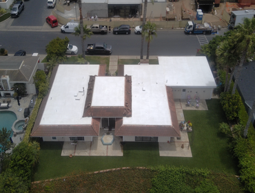 Residential foam roof, San Clement, CA