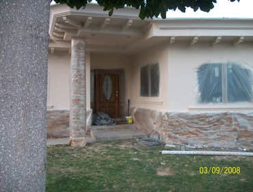 Project photos from Westbrook Construction New Doors ,New Windows,Stone Work,New plaster,New Paint,Kitchen Remodel New Cabinets New Counter top.New Til