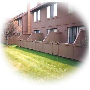 Wood fences