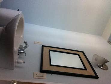 Bathroom walls