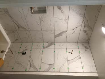 The Messina Project Bathroom Shower Remodel