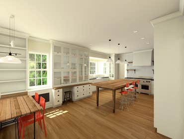 Fargo Lane Renovation of an existing 1890s farmhouse in Westchester NY.