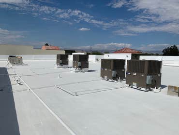 Spray Foam commercial roof