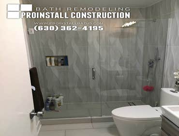 Photos by Proinstall Construction #1 Proinstall Construction located in Chicago, Elmhurst and Glen Ellyn, Illinois is full bathroom and kitchen renovat