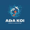 A&a Koi Ponds & Landscaping logo