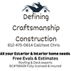 Defining Craftsmanship Construction logo