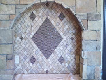 AJAX FLOOR CENTER TRAVERTINE SHOWERS,BACKSPLASH,