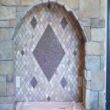 AJAX FLOOR CENTER TRAVERTINE SHOWERS,BACKSPLASH,