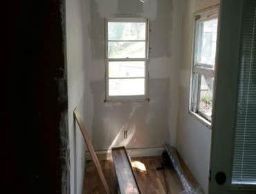 replaced drywall