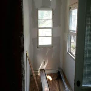 replaced drywall