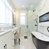 Bathroom Remodeling project Bathroom remodeling with plumbing and electrical inspections.