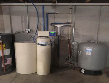 Residential softener/ drinking system