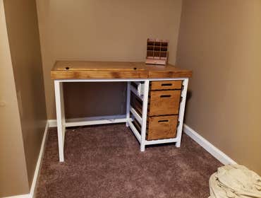 Custom drawing desk