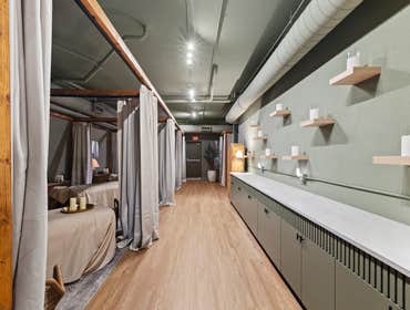 Green Room Spa and Apothecary Commercial Tenant Buildout.