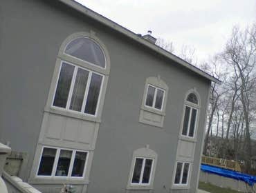 Westport Project Outside stucco and indoor drywall