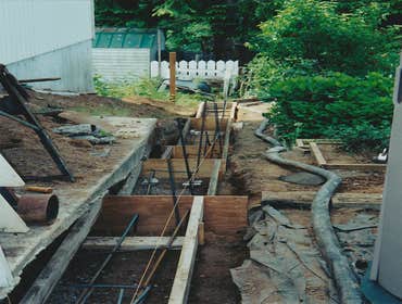 Concrete Retaining Wall