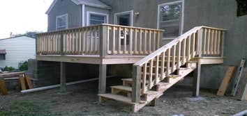 Decks Some on the different styles of decks we've done