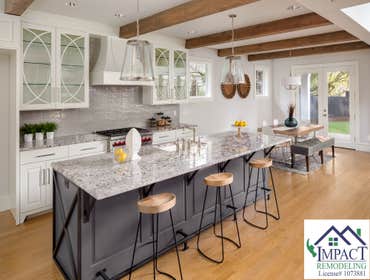 5% OFF any project. Call 925-289-9401 for a free consultation. #homeremodel #impactremodeling #generalcontractor #home #remodel #kitchenRemodel #bath