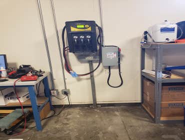 Forklift Charger Install