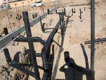 Plumbing Desert Diamond Plumbing can handle service, repair and even construction and remodeling.