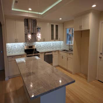 Tastefully Remodeled House in Redwood City kitchen & bathroom remodel
fireplace refacing, floors, removing walls to achieve open floor plan concept, r