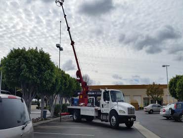 Photos by So Cal Electric & Lighting, Inc. #2 Replace existing lighting poles, install new led fixtures.