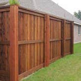 Wood fences/gates