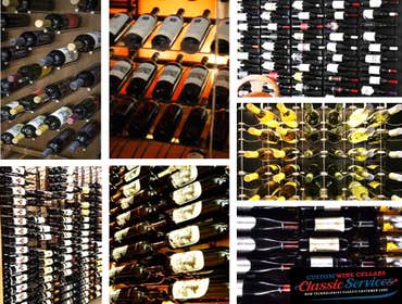 Custom Metal Wine Racks Austin