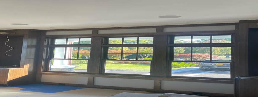 Custom Millwork for home office/library Custom white oak home office/library