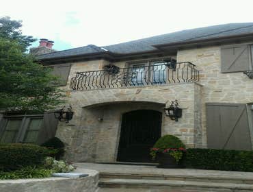 Residential gas lamp install