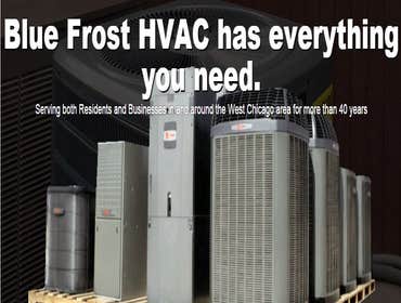 Blue Frost Heating & Air-Conditioning Blue Frost only installs industry leading equipment including Trane furnaces and air conditioners, Honeywell air 